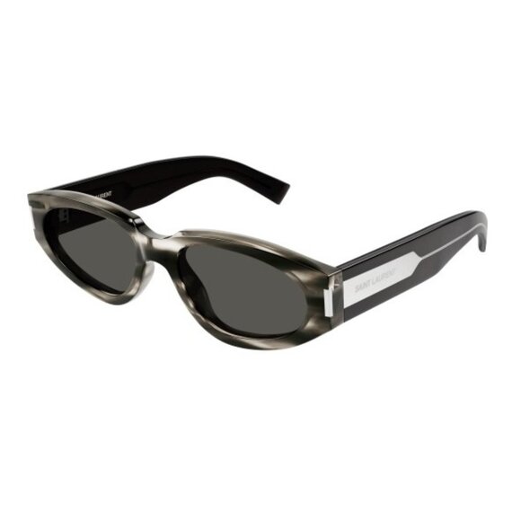 NEW SAINT LAURENT SL618 004 GREY WOMEN SUNGLASSES SAINT LAURENT SL 618 - Picture 1 of 4